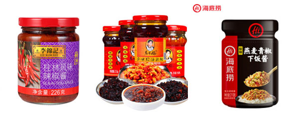 全自動辣椒醬灌裝機-辣椒醬濃醬灌裝機設備灌裝樣品圖