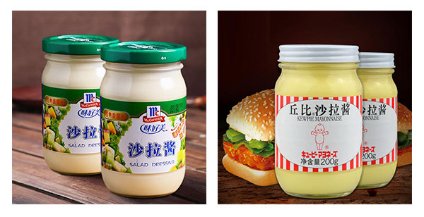 沙拉醬灌裝機設備-全自動化沙拉醬灌裝機生產線樣品圖