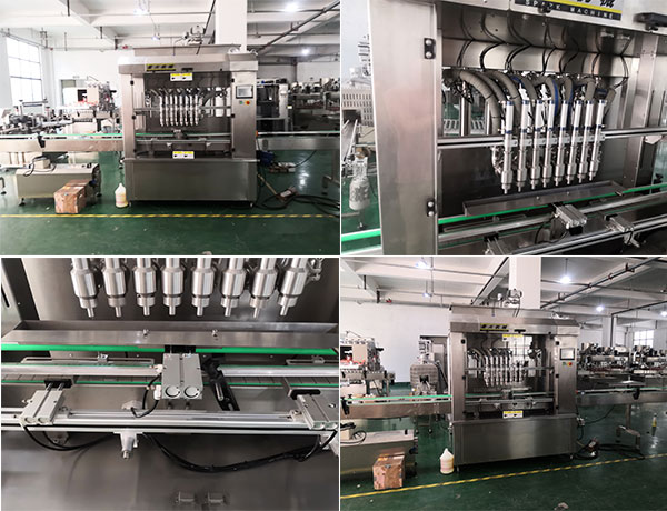 星火辣椒醬灌裝機(jī)設(shè)備廠家實(shí)拍圖