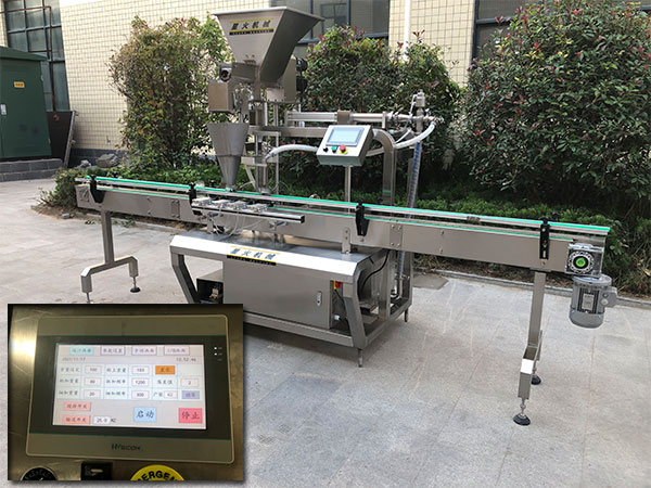 全套濃醬灌裝機生產線實拍圖